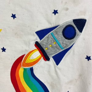 Gymboree Rainbow Rocket Tee 4T