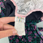 Load image into Gallery viewer, Vintage Hi-Girls Inc Floral Velvet Party Dress 4T USA
