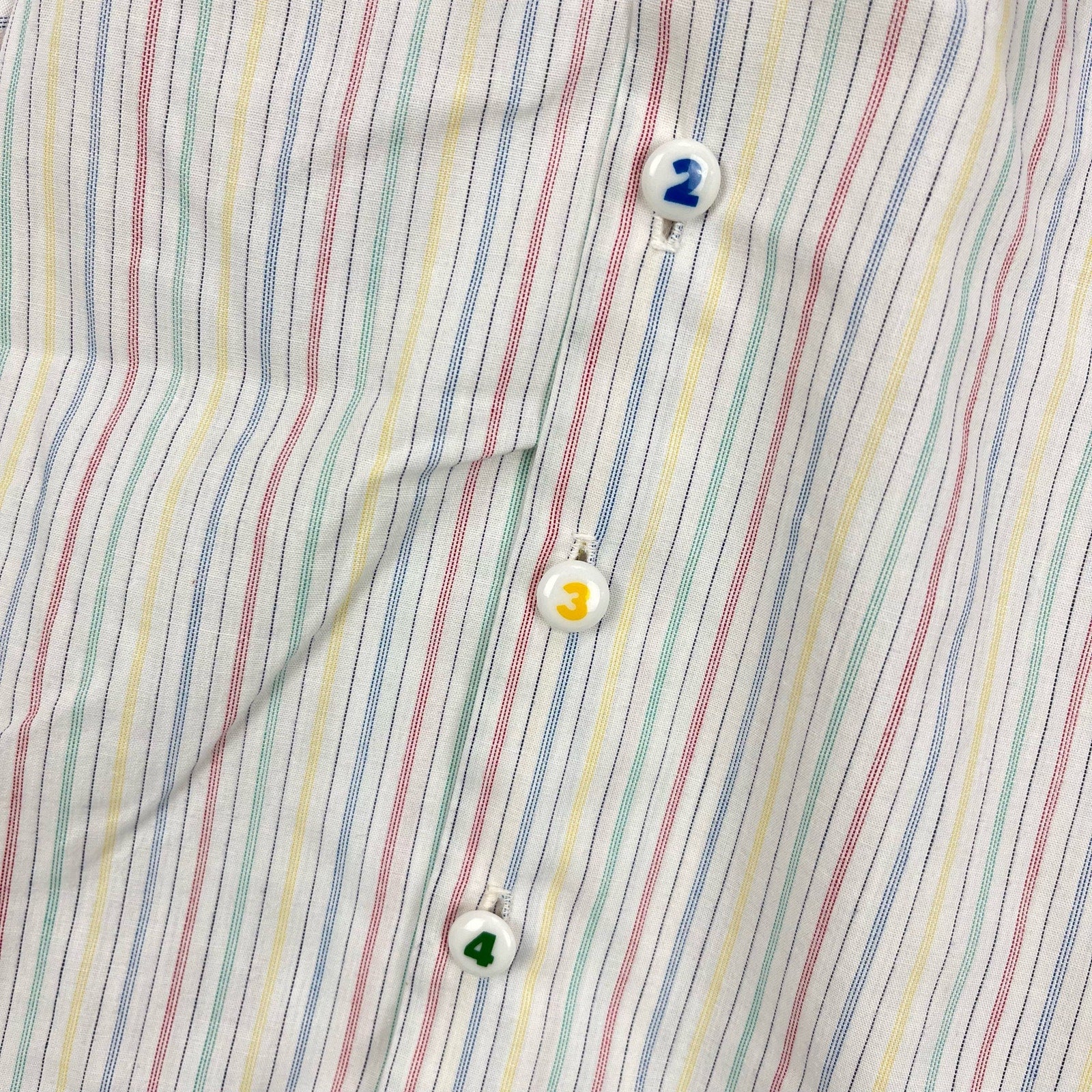 Vintage Jack Jar Rainbow Stripe 123 Shirt