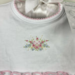 Load image into Gallery viewer, Kissy Kissy Premier Hand Embroidered Floral Fantasy Bubble Romper 3-6 Months NWT
