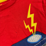 Load image into Gallery viewer, Mini Boden Short Sleeve Red Applique Keyboard T-Shirt 7-8
