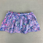 Load image into Gallery viewer, Lilly Pulitzer Girls Skort Lilac Verbena Fruity Monkey XS 2-3
