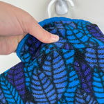 Load image into Gallery viewer, Vintage 90s Patagonia Synchilla Snap-T Fleece Blue Purple Leaf Kids 10
