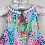 Load image into Gallery viewer, Lilly Pulitzer Girls Mini Pearl Soft Shift Dress Multi Catch the Wave 10
