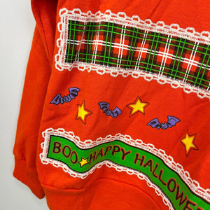 Vintage Basic Editions Halloween Sweatshirt 7/8