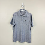 Load image into Gallery viewer, Vineyard Vines Edgartown Polo Shirt Gray S 8-10
