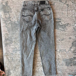 Load image into Gallery viewer, Vintage Lee Gray Acid Wash Double Yoke Zipper Jeans 12 USA
