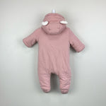 Load image into Gallery viewer, Baby Gap ColdControl Coziest Bundler Snowsuit Pink 0-3 Months
