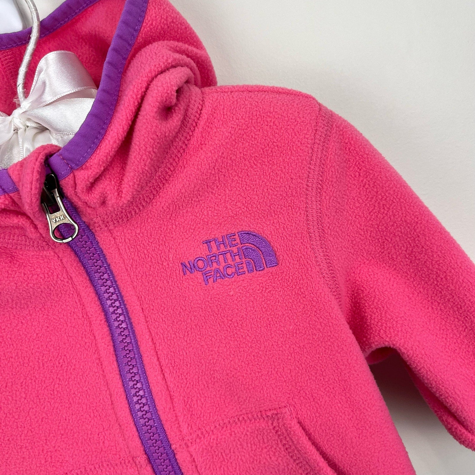 The North Face Girls Glacier Full Zip Hoodie 3-6 Months