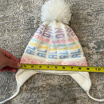 Load image into Gallery viewer, Vintage Pastel Pom Pom Winter Hat
