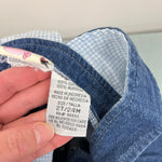 Load image into Gallery viewer, Vintage Y2K Precious Moments Let Love Reign Denim Jumper Dress 2T
