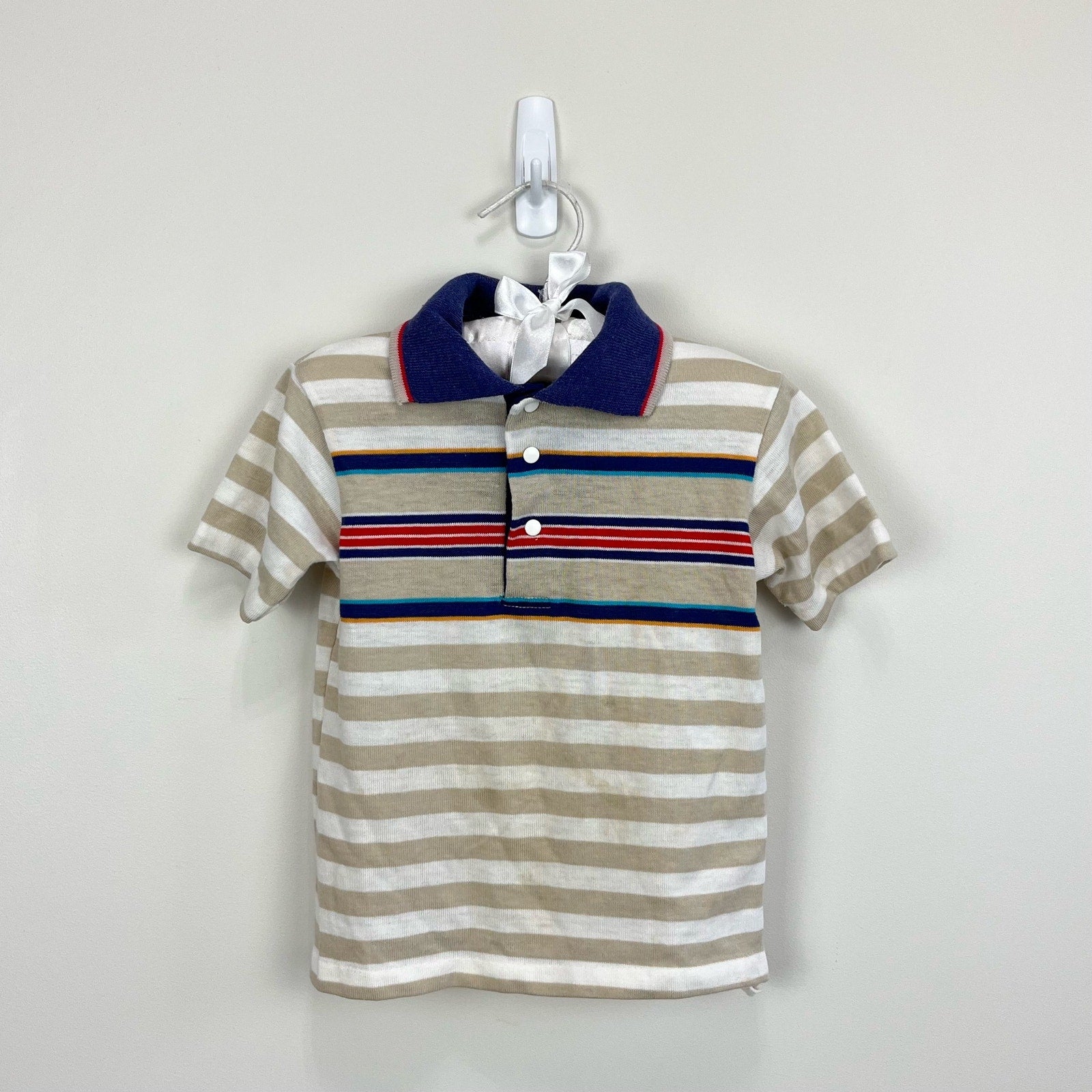 Vintage Garanimals Striped Polo Shirt 5T USA