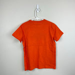 Load image into Gallery viewer, Mini Boden Animal Printed Cotton T-Shirt Fire Opal Orange Rhino 8-9 NWT
