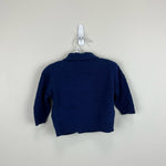 Load image into Gallery viewer, Mayoral Baby Navy Blue Cable Knit Cardigan 6 Months
