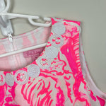 Load image into Gallery viewer, Lilly Pulitzer Girls Mini Mila Shift Dress Coral Reef Beside the Point 14
