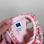 Load image into Gallery viewer, Janie and Jack Pink Floral Corduroy Dress 6-12 Months
