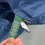 Load image into Gallery viewer, L.L. Bean Kids Long Down Jacket Colorblock Navy Berry M 5-6
