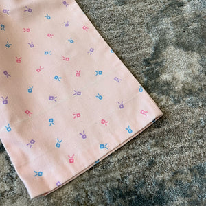 Vintage Pink Pastel Printed Pants 18 Months USA