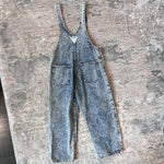 Load image into Gallery viewer, Vintage OshKosh B'gosh Acid Wash Suspender Overalls 4T USA
