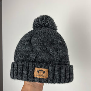 Appaman Boys Gray Pom Winter Hat