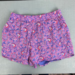 Load image into Gallery viewer, Vineyard Vines Girls Purple Floral Shorts M 10-12
