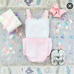 Load image into Gallery viewer, TBBC Sally Sunsuit Worth Avenue White &amp; Pinckney Pink Stripe 18-24 Months
