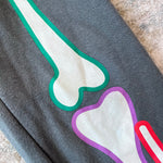 Load image into Gallery viewer, Mini Boden Halloween Skeleton Jogger Smoke Grey 6
