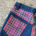Load image into Gallery viewer, Vintage Rachel's Kids Patchwork Denim Shorts 8
