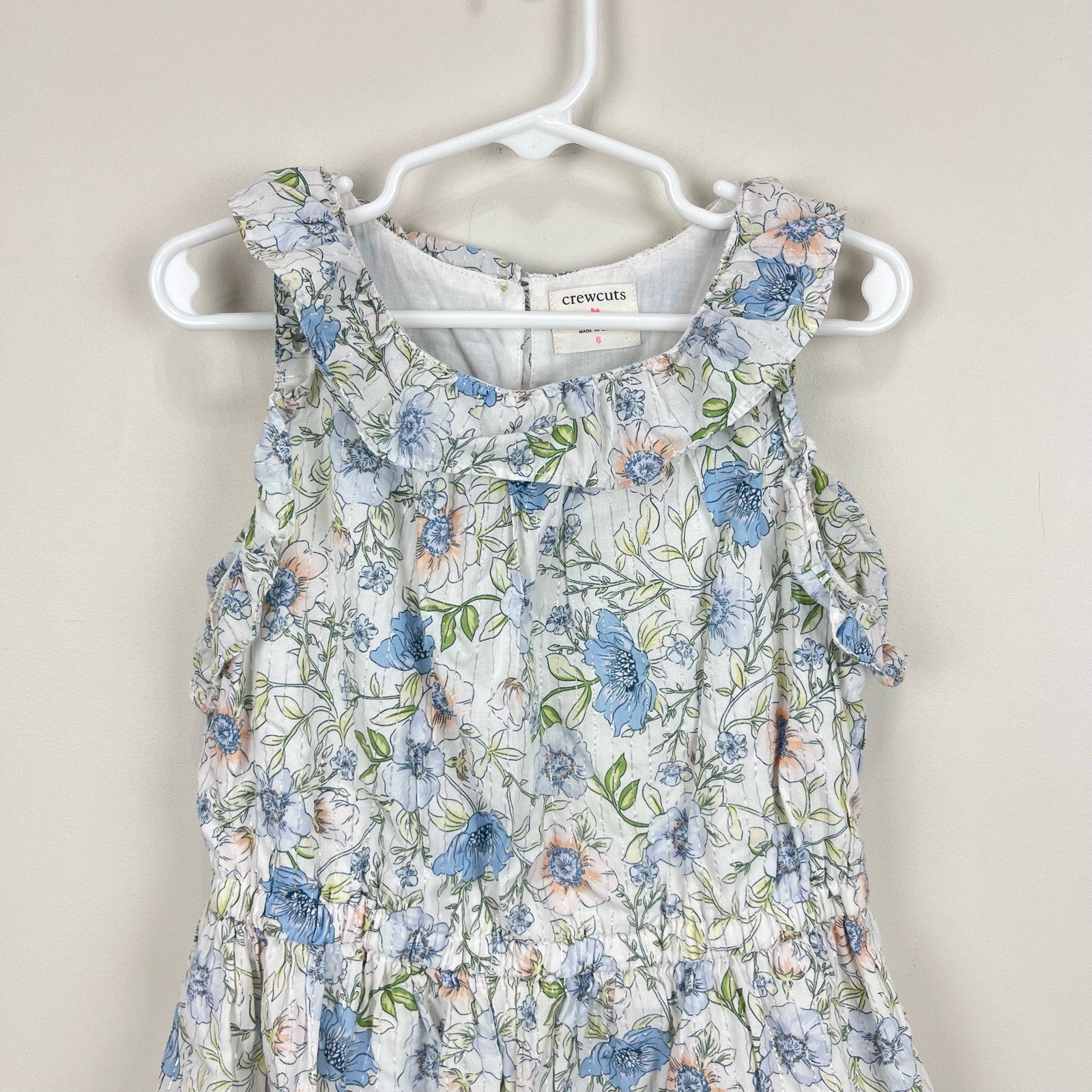 Crewcuts Floral Ruffle Dress 6