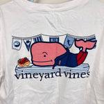 Load image into Gallery viewer, Vineyard Vines Boys' Lobster Roll Whale Short-Sleeve Pocket T-Shirt White Cap 7
