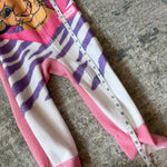 Load image into Gallery viewer, Vintage The Lion King Pink Simba Fleece Footie Pajamas 5T
