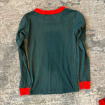 Load image into Gallery viewer, Hanna Andersson Star Wars Yoda Santa Pajamas 130 cm 8
