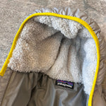 Load image into Gallery viewer, Patagonia Infant Hi-Loft Down Sweater Bunting Drifter Grey 12-18 Months
