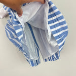Load image into Gallery viewer, Mayoral Striped Dress Denim Blue and White 70 cm 4-6 Months
