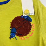 Load image into Gallery viewer, Mini Boden Boucle Print Logo T-Shirt Gooseberry 8-9 NWT
