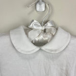 Load image into Gallery viewer, Kissy Kissy Winter Solstice Footie with Collar 0-3 Months NWT
