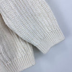 Load image into Gallery viewer, Hanna Andersson Organic Cotton Cardigan Sweater Ecru 70 cm 6-12 Months
