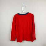 Load image into Gallery viewer, Crewcuts Long Sleeve Red Soccer T-shirt 6-7
