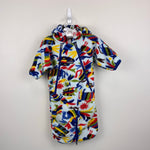 Load image into Gallery viewer, Patagonia Convertible Synchilla Fleece Bunting Animal Print Snow Suit 3 Months
