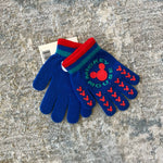 Load image into Gallery viewer, Vintage Mickey for Kids Blue Gloves NWT
