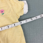 Load image into Gallery viewer, Vintage Healthtex Yellow Striped Flower Shirt 4T USA
