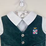 Load image into Gallery viewer, Vintage Boys Vest Set Suit Romper 12 Months
