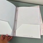 Load image into Gallery viewer, LoveShackFancy x Target Yoobi Happy Thoughts &amp; Coquette Bow 2 Pack Folders
