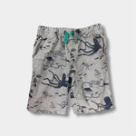 Load image into Gallery viewer, Mini Boden Lost Islands Crocodile Cove Drawstring Shorts 8
