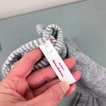 Load image into Gallery viewer, Hanna Andersson Reversible Overalls In Organic Cotton Heather Gray Newborn
