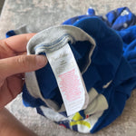 Load image into Gallery viewer, Mini Boden Snug Long John Pajamas Blue Astronaut 14
