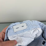 Load image into Gallery viewer, Janie and Jack Provence Blue Seersucker Short 6
