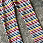 Load image into Gallery viewer, Hanna Andersson Printed Rainbow Stripe Leggings 130 cm 8
