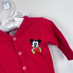 Load image into Gallery viewer, Vintage Baby Mickey &amp; Co Red Coverall 6 Months

