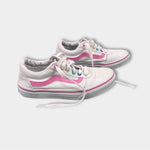 Load image into Gallery viewer, Vans Old Skool Pink White Pastel Rainbow Canvas Sneakers 12
